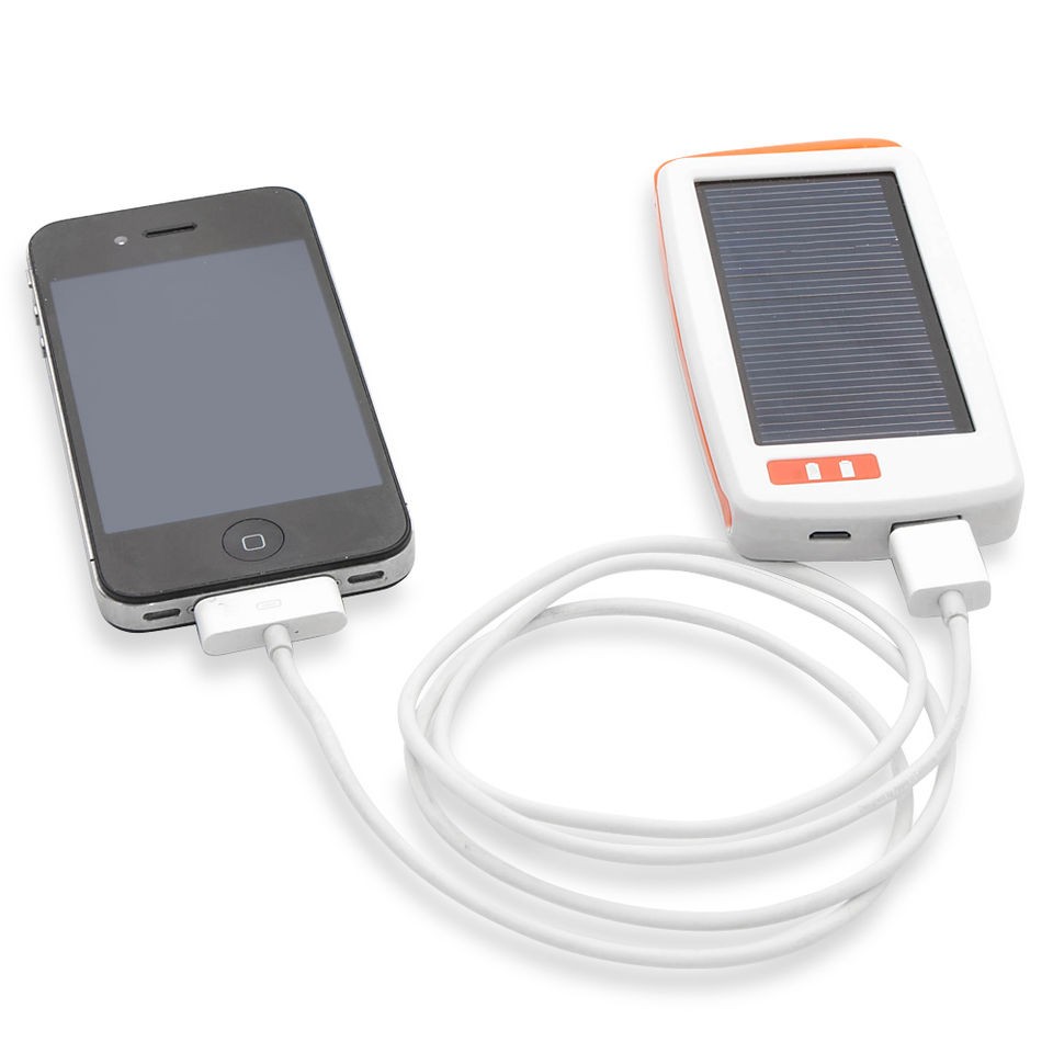 Portable Solar Light with Charger   iPhone, iPod & Mobile Device Power 