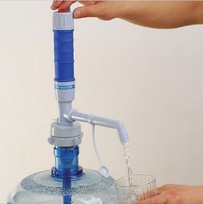   Electric Pump Hand Dispenser Water Bottle Flow Rate 0.9 1 Gallon/min