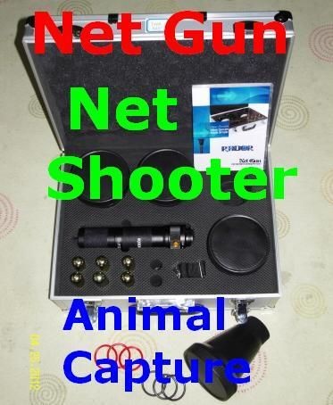   Net Gun, Co2 Air Cartridge, Catching Shooter Animal Capture, Net Shoot