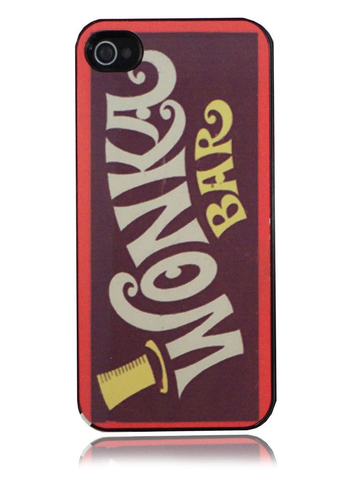iPhone 5 Charlie & The Chocolate Factory Wonka Bar Design Hard Case 