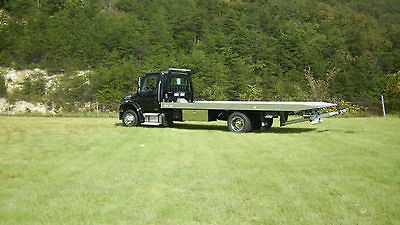 WRECKER ROLLBACK TOW TRUCK FREIGHTLINER M2 WITH DUAL TECH aluminum BED