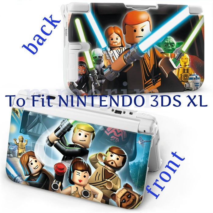 for NINTENDO 3DS XL PROTECTIVE HARD CASE WITH COOL DESIGN   LEGO STAR 