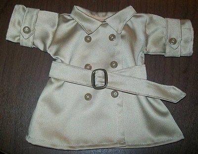   CPK Cabbage Patch Kids Raincoat Trench Coat with belt outfit clothes