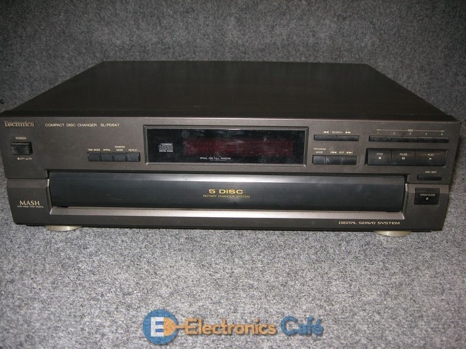   SL PD647 Home Theater Audio Compact Disc Player Stereo 5 CD Changer