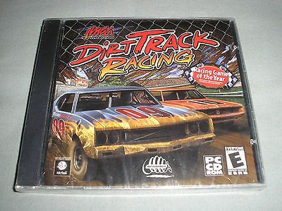 Dirt Track Racing   PC Computer CD Game   BRAND NEW in SEALED JEWEL 