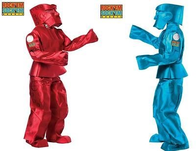 Rockem Sockem Robots   Blue Bomber, Red Rocker Adult Costume