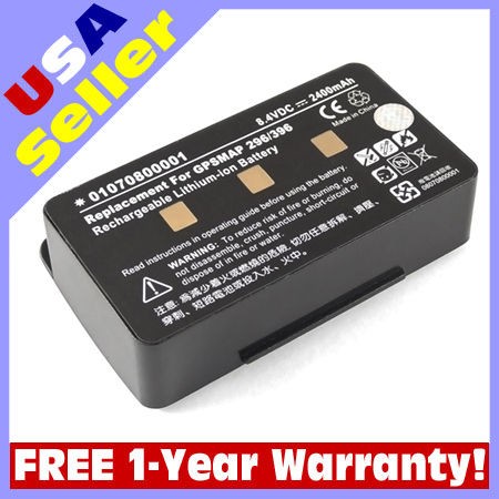 Battery for Garmin GPSMAP 496 396 376 378c GPS Unit 010 10517 00 478C 