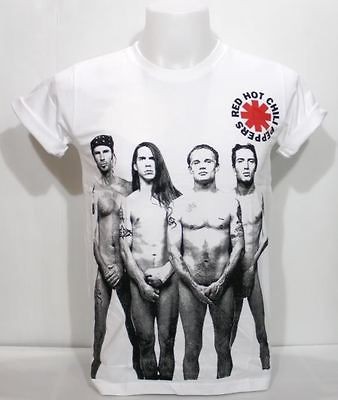   Chili Peppers T Shirt RHCP Top US 80 Kiedis Flea Funk Punk Metal Rock