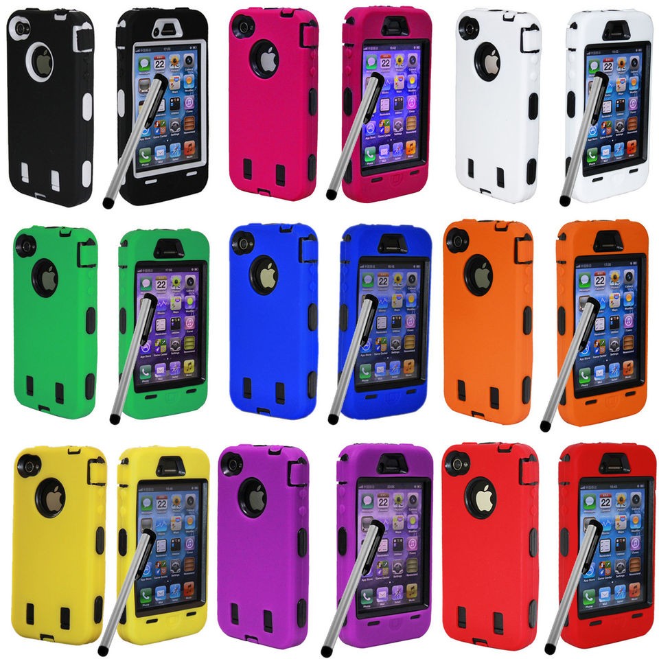 Deluxe HEAVY DUTY HARD CASE COVER SKIN with Screen Protector 