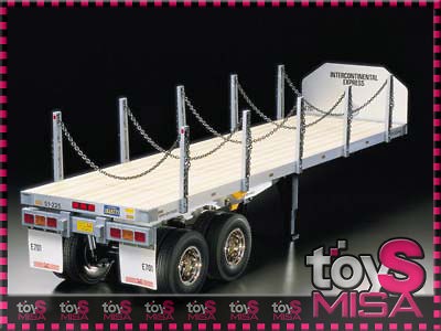 Tamiya 56306 1/14 RC Flatbed Semi Trailer for Tractor Truck