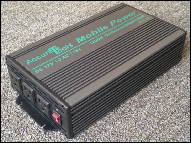 NEW MOBILE POWER INVERTER 1200/2400 WATT DC TO AC