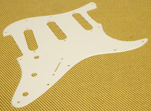 Fender 50th Anniversary Stratocaster Parchment One Ply .090 Pickguard 