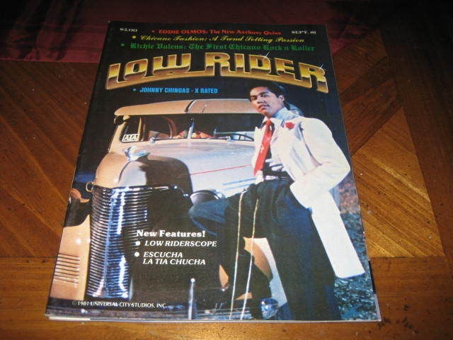   Lowrider Magazine Sept 1981 Vol 4   Eddie Olmos Poison Ivy Chicano
