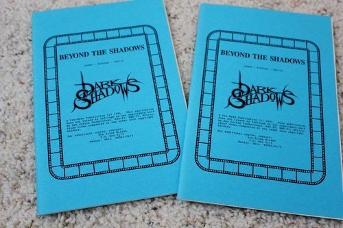 DARK SHADOWS Beyond the Shadows (2) Game Puzzle Book