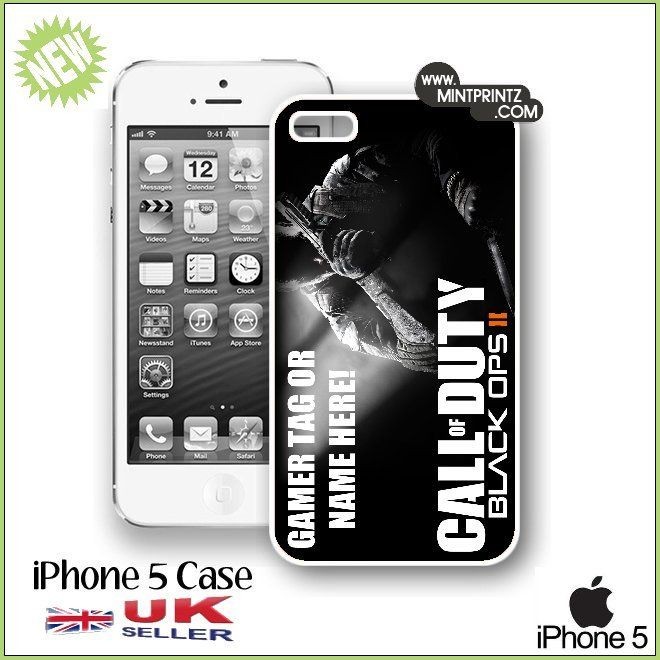CALL OF DUTY Black Ops 2 XBOX 360 PS3 Case for iPhone 5 5G   HARD 