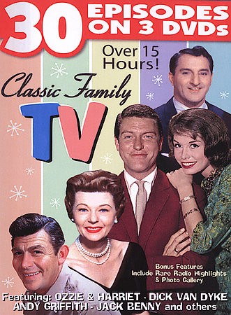 Classic Family TV DVD, 2004, 3 Disc Set