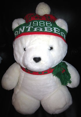   VINTAGE 1986 SANTA BEAR PLUSH DAYTON HUDSON COLLECTOR TOY CHRISTMAS