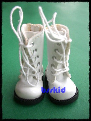 SALE Blythe Pullip 1/6 12 Doll WHITE Shoes Boot