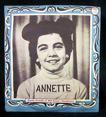 Annette on sleeve 1950s Disney Mickey Mouse Club Record 78 Huck Finn 