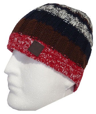 NEW + TAG ELEMENT ARROWHEAD MENS BOYS KNIT BEANIE HAT SNOW RRP $30 