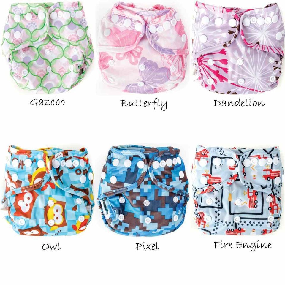 Bumkins Cloth Diaper Cover with Snaps   Newborn