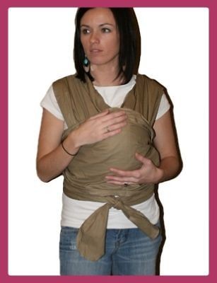 NEW Be bella Baby WRAP toddler CARRIER Sling  KHAKI