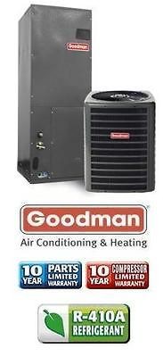 Ton 14 Seer Goodman Heat Pump System   GSZ130301   AVPTC18301