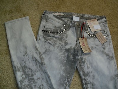 Super Skinny Jeans Decree Acid Wash Stretch Size 3 NWT $46.00 