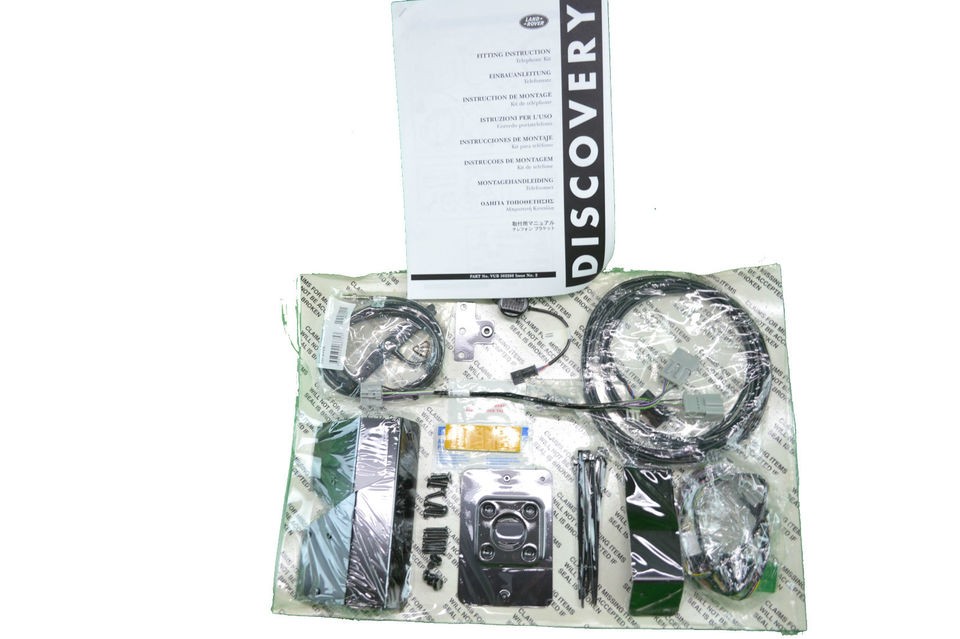 LAND ROVER DISCOVERY II MOBILE HANDS FREE PHONE INSTALLATION KIT NEW 