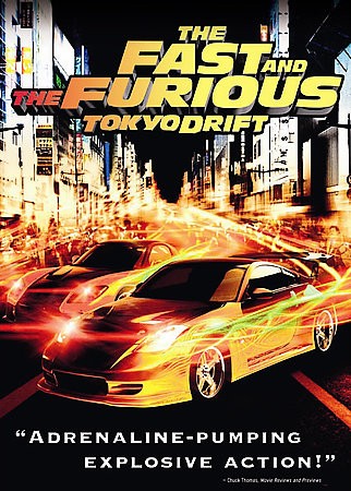 The Fast and the Furious Tokyo Drift DVD, 2006, Full Frame