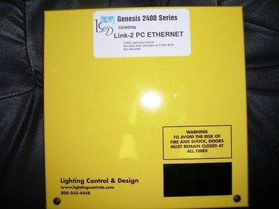 genesis 2400 series link 2 pc ethernet panel returns not
