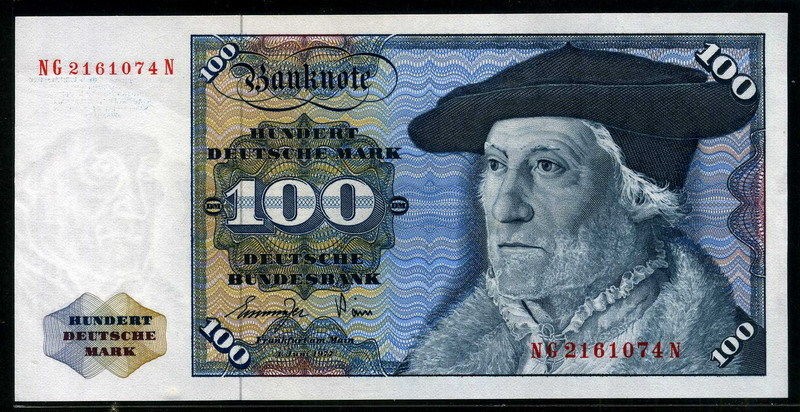 Germany Federa​l 1977, 100 Deutsche Mark, P34b, GEM UNC