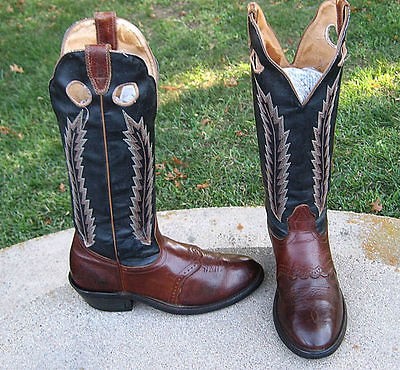 cowboy tall buckaroo western boots men s 8 e