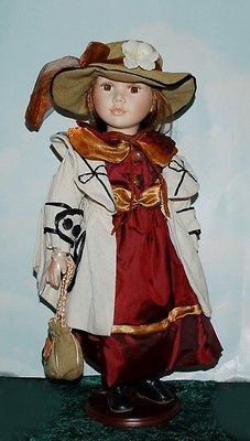 Rebecca ~ Lovely Porcelain Doll from the Knightsbridge Collection