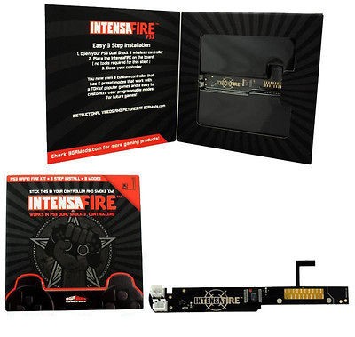 IntensaFIRE Controller Rapid Fire Mod Kit Solderless NEW for PS3 