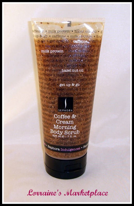 sephora coffee cream morning body scrub 7 oz new time