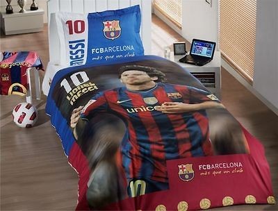 MESSI   Barcelona Football Team Single Duvet Cover With Messi