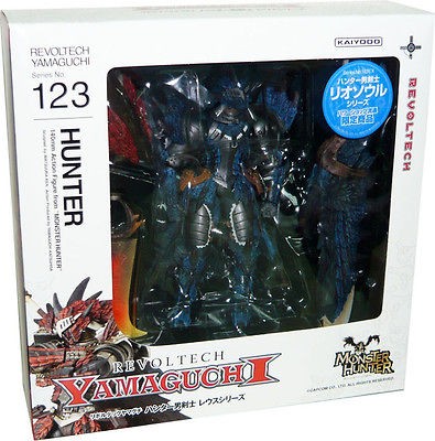Revoltech Yamaguchi 123 EX Monster Hunter Hunter Swordsman Liosoul 