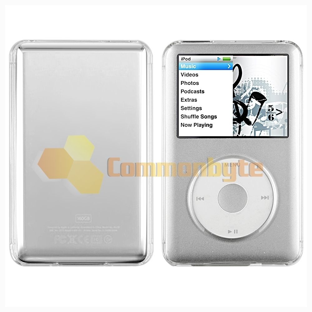 Clear Hard Case Cover for iPod Classic 80GB 120GB 160GB