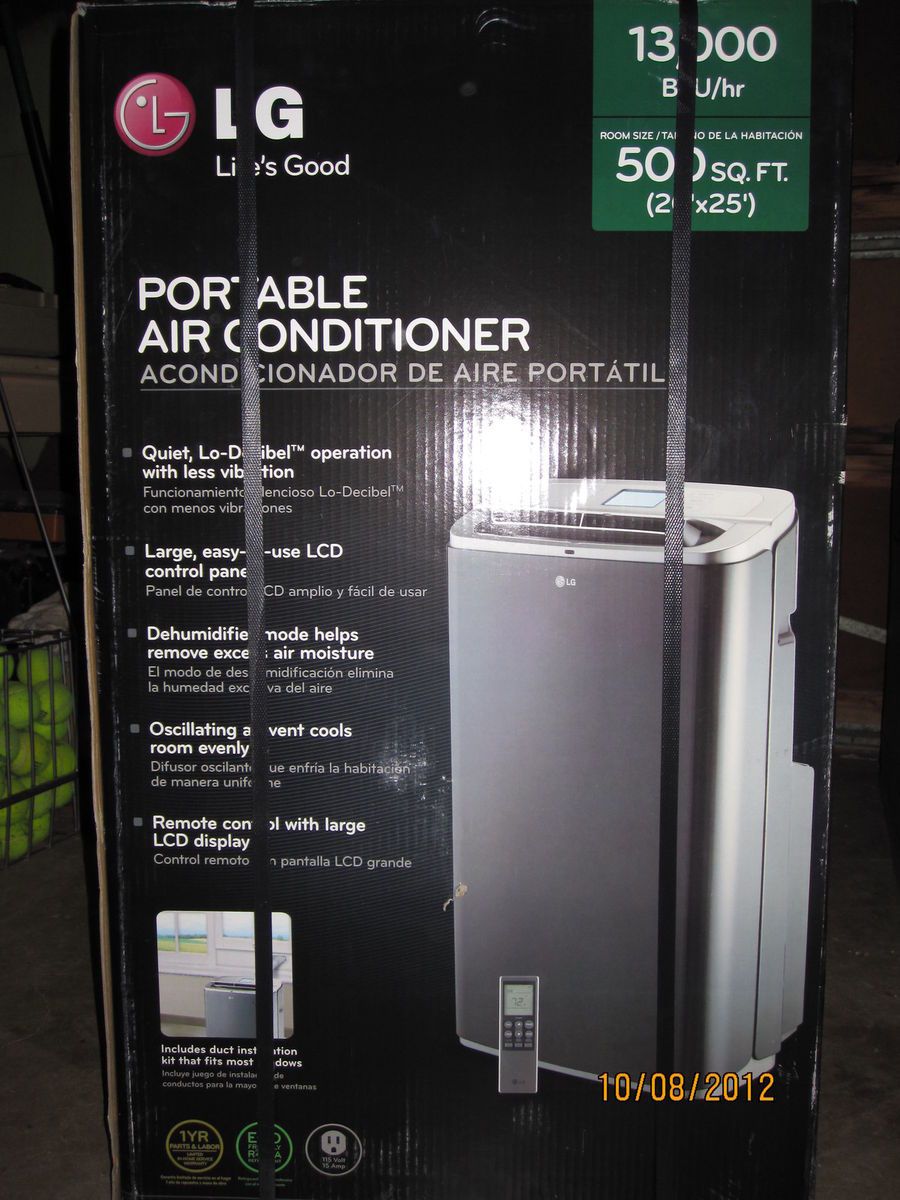 LG LP1311BXR Portable Air Conditioner Brand New