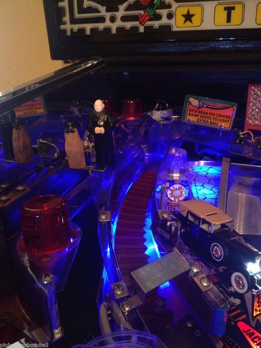 The Addams Family Pinball Machine Uncle Fester Cousin It Mod Add on 