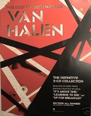 Van Halen 2 U s Promo Posters The Best of Both Worlds Vhiii Alex 