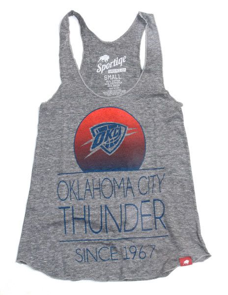 Oklahoma City Thunder Womens Malibu Tri Blend Tank