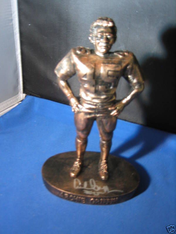 Signed OSU Football Bronze Figurine Archie Griffin