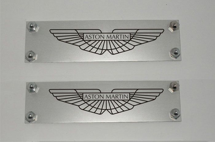 Aston Martin Aluminum Floor Mat Emblem db9 vantage dbs vanquish db7 