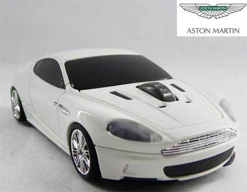 Brand New Landmice Aston Martin DBS Car Wireless Computer Mouse White