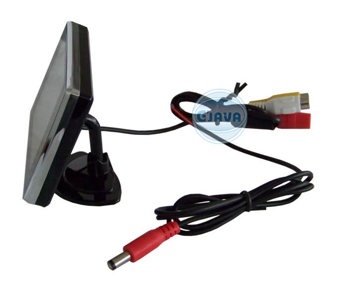 Car Monitor Dashboard LCD Rear View Reverse Backup Camera w 