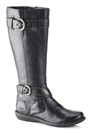 Born B O C Leather Riding Style Boots in Black or Brown