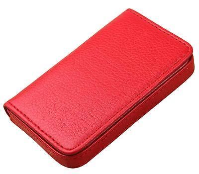 Leatherette Business Credit ID Card Holder Case Wallet B37R