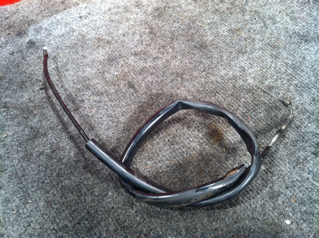 1978 peugeot 103 50cc front brake cable moped motion time